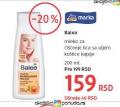DM market Mleko za čišćenje lica sa uljem koštice kajsije Balea, 200ml