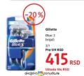 DM market Gillette-Blue 3 brijači, 3/1