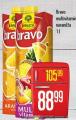 Dis market Rauch Bravo sok multivitamin, narandža, 1l