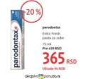 DM market Pasta za zube Paradontax Extra Fresh, 75ml