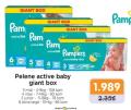 Aksa Pampers Active baby dry pelene giant box