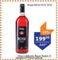 TEMPO Rose ružičasto vino Rubin, 1l