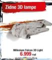 Computerland Zidna 3D lampa Star Wars Milenium Falcon 3D light