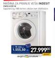 Roda Mašina za pranje veša Indesit, EWSD61051W