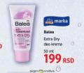 DM market Balea Extra Dry deo krema, 50ml