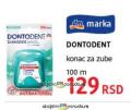 DM market Konac za čišćenje zuba Dontodent, 100m