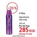 DM market C-THRU dezodoransi u spreju, 150 ml