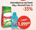 MAXI Prašak za veš Persil 6kg + Perwoll COlor 1l