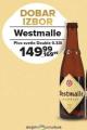 MAXI Westmalle Double svetlo pivo, 0,33l