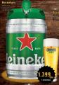 Roda Heineken pivo svetlo burence, 5l