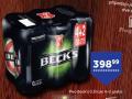 TEMPO Becks pivo svetlo u limenci, 6x0,5l
