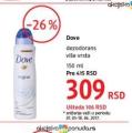 DM market Dove dezodoransi u spreju, 150 ml