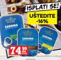 IDEA Adria Mare sardina u konzervi, 105g