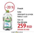 DM market Frosch baby tečni deterdžent za pranje flašica i cucli, 500 ml