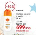 DM market Carroten mleko za sunčanje SPF 30, 200ml