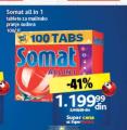 IDEA Somat All in 1 tablete za mašinsko pranje sudova, 100/1