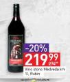 Shop&Go Crveno vino Medveđa krv Rubin, 1l