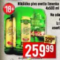 Dis market Nikšićko svetlo pivo, 4x0,5l