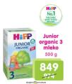 Aksa Hipp Junior organic 3 mleko, 500g