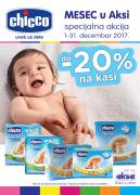 Katalog AKSA akcija Chicco Dry Fit pelene decembar 2017