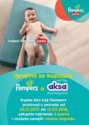 Katalog Aksa Pampers lojalti akcija, 5. decembar 2017 do 10. februar 2018