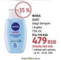 DM market Nivea Baby šampon i kupka, 750  ml
